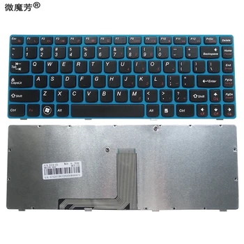 NÁM modrá Nové anglický Nahradiť notebook klávesnice Lenovo Z470 SOM Z470AT Z470AX Z470K Z470G Z475 Z370 Z370 Z470AM Z470G Z475 Z375