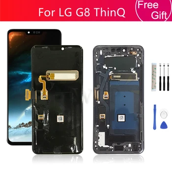 Obrazovka Pre LG G8 LCD Displej Dotykový Displej Digitalizátorom. Montáž Pre LG G8 ThinQ S Rámom LMG820QM7 G820UMB LMG820UM0 G820 LCD
