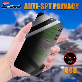 Ochrana Osobných Údajov Tvrdeného Skla Pre Samsung Galaxy A72 A52 A52s A32 A12 Screen Protector Anti-Spy Peeping Kryt Ochranný Film