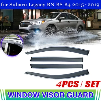 Okna Dvere Clonu pre Subaru Legacy BN, BS B4 Slobody 2015~2019 Dymu Prieduch Markíza Dážď Obočie Stráže Kryt Deflektor Príslušenstvo