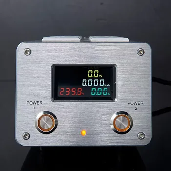 P20 Profesionálny Audio Hluku Napájací Filter Výkon Čistička Na Ochranu Pred Bleskom Rozšírenie Univerzálnej Zásuvky