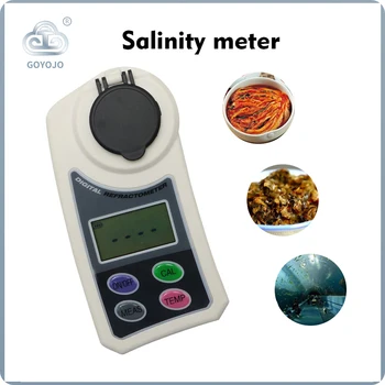 PH Meter Salinity Testery Teplota Tester Vodotesný, Multi-Function AMSZ-Y Pre Pickles/Solené Potraviny/Akvárium a pod.