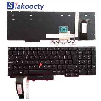PO/AR/UK/FR Nový Notebook Klávesnice Lenovo ThinkPad E15 Gen 1（20RD 20RE）TP00117A SL10W47275