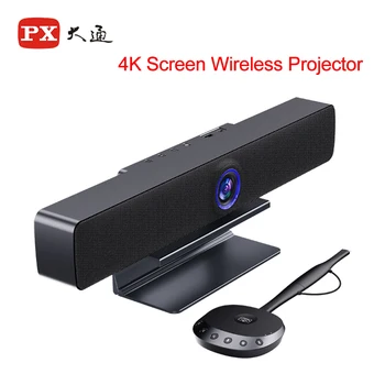 PX WMS-K1 4K Obrazovke Wireless Projektor Video Konferencie Plug and Cast kompatibilný s HDMI pre Smartphone, Počítač a TELEVÍZOR Dataprojektor