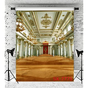 Palác Európskom Štýle Retro Classicial Fotografie Pozadia Rekvizity Umenie Hrad architektonické Štúdio Pozadí DYL-04