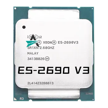 Používa Xeon E5 2690 V3 Procesor SR1XN 2.6 Ghz, 12 Core 30MB Socket LGA 2011-3 Xeon CPU E5-2690V3