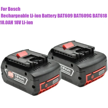 Pre 18V Bosch 18000mAh Nabíjateľná Náradie Batérii s LED Li-ion Výmena BAT609, BAT609G, BAT618, BAT618G, BAT614