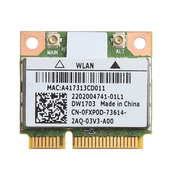 Pre Atheros AR5B225 Adaptéra Bezdrôtového pripojenia 802.11 b/g/n Mini Pol PCI-E Karty Wifi Converter pre Dell DW1703 pre WIN 7 8 8.1 10