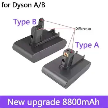 Pre Dyson 22.2 V 28000mAh Typ A/B, Li-ion Vysávač Batérie pre Dyson DC35 DC45 DC31 DC34 DC44 DC31 Zvierat DC35 Zvierat