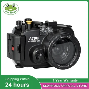 Pre Sony A6300 A6400 kamerový kryt Vodotesný IPX 8 Potápanie Hĺbky 40m Fotografické Voľne Podvodné Ochranného puzdra Zariadenia