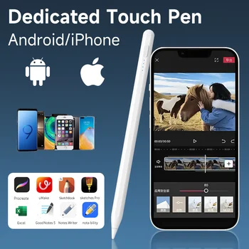 Pre iPhone Ceruzka Android Smart Telefónu, dotykové Pero Mobilné telefóny, Príslušenstvo Touch Ovládania Obrazovky Aktívne Kondenzátor Pero Pre Apple Ceruzka
