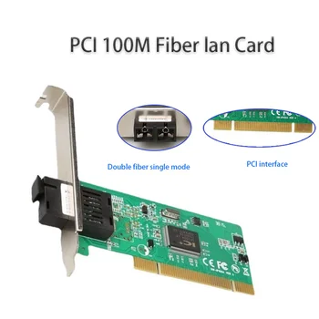Pre stolný počítač, PCI 100M Vlákniny Karty siete lan bezdiskovú PCI Karta 10/100Mbps počítačové príslušenstvo herné adaptívne PCI Sieťová Karta