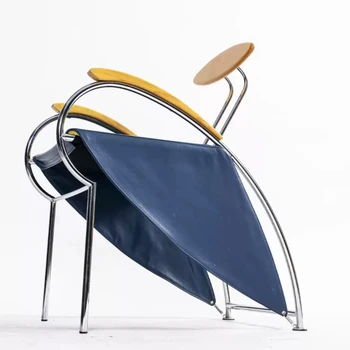 Prispôsobený oblečením umelecký dizajn stoličky, zberateľskú voľný čas stoličky, dizajnový kožené jedálenské stoličky