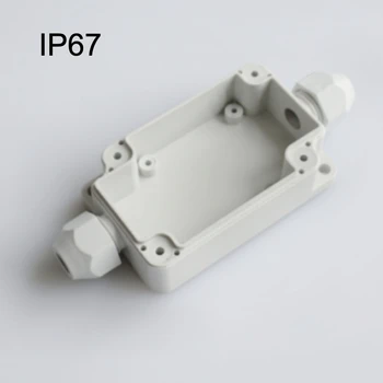 Prípade Box pre ESP01 Esp8266 IP67 Plastového krytu s 2 otvormi