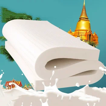 Prírodné Thajsko dovezené latexové matrace surová kvapalná matrac gumy vankúš double single domov tatami rohoží, kráľovná, kráľ plnej veľkosti