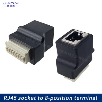 Push typu RJ45 autobus sieťové napätie zadarmo 8pin Registrované jack bus terminálu kartu sieť rozšírenie konektor