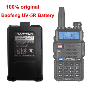 Pôvodné Baofeng UV-5R 1800mAh 7.4 V Li-on Batéria, UV5R obojsmerné Rádiové Príslušenstvo UV 5R Walkie Talkie Batérie Rádiového Príslušenstva