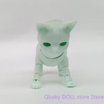 Qbaby bábika obchod 1/6 krátky chvost mačky živice pet doll darček k narodeninám diy kozmetika