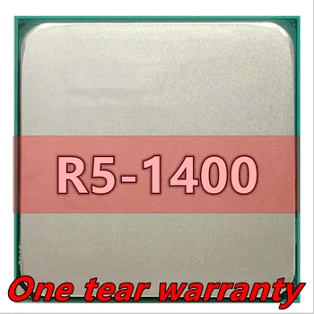 R5 1400 R5-1400 3.2 GHz Quad-Core CPU Procesor YD1400BBM4KAE Zásuvky AM4