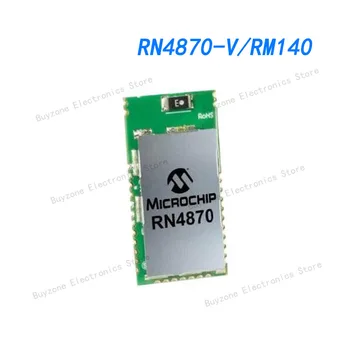 RN4870-V/RM140 802.15.1 Bluetooth Nízku Energetickú BLE Modul, Tienené, Anténa, ASCII Rozhranie, 12x22mm