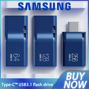 SAMSUNG pôvodný Typ-C, USB Flash Disk 256G 128G 400mb/s 64 GB Pero Jednotky usb3.1 kl ' úč Memory Stick Pre PC/Notebook/Smartphone