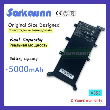 SARKAWNN 7.6 V 38Wh X555 C21N1347 Notebook Batéria Pre ASUS X555L X555LA X555LB Série