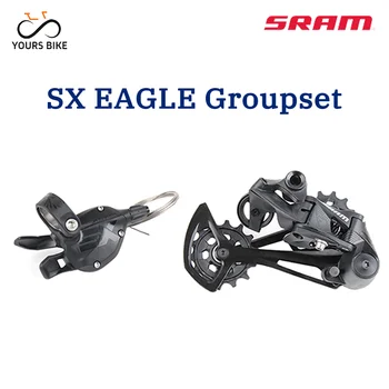 SRAM SX EAGLE 1x12 12 Rýchlosť Radiacej páky Spúšte Radiacej Prehadzovačka Horských SX Eagle 12 rýchlosť SL+RD Bike Príslušenstvo