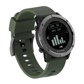 SUNROAD pánske Fitness Tracker GPS Šport Outdoor pánske Digitálne Hodinky, Hodiny Monitorovanie Srdcovej frekvencie Zemepis. Dĺžka / šírka Polohy
