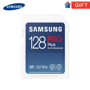 Samsung SD Karty Digitálny Fotoaparát Professional EDITION SDXC vysokej rýchlosti 160M/S 4K U3 fotoaparátu Pamäťovú kartu 64GB 128 gb kapacitou 256 GB 512 gb diskom PRO