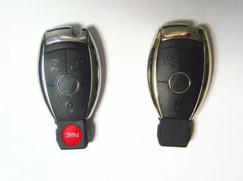Smart Remote Tlačidlo púzdro Pre Benz GL450 S B Triedy CLK 3 Tlačidlo/3+1 Tlačidlo S Kľúčovými Čepeľ & Batérie Držiak FOB Tlačidlo Krytu