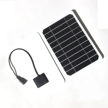 Solárny Panel, Ventilátor Nastaviť 5V 6W Mini Solárne DIY Dosku Auta Vonkajšie Pre Letné Skleníkových Pes, Pet Home Ventilačné Zariadenia