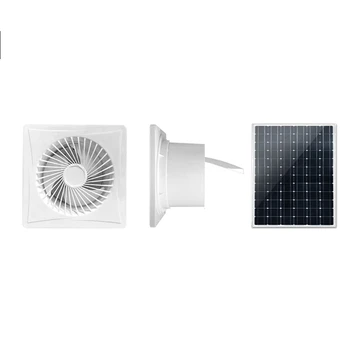 Solárny pohon Ventilátorov 17W Solárny Panel S 8 Palcový Pre Vetranie Haly,hydinárne,Pet Domy