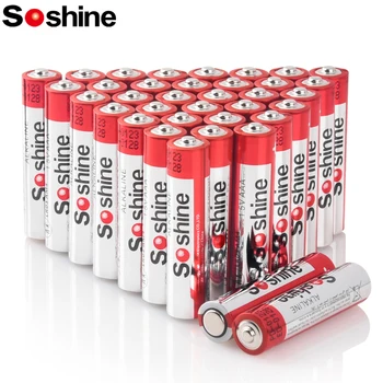 Soshine AAA Alkalické Batérie 36PCS Alkalické AAa Primárnych Batérií Dlhotrvajúci Nepresakuje 1,5 V Batérie 5-Ročnú Životnosť Hračka