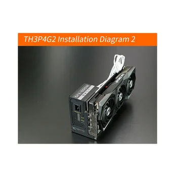 TH3P4G3 Mini GPU Dock Grafická Karta Rozšírenia Dock Externých grafických Thunderbolt-Kompatibilné PD 60W 40Gbps DC / ATX