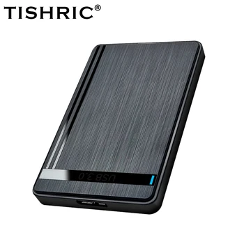 TISHRIC Externý HDD Prípade Pevný Disk Box USB 3.0 2.5 Palcový SATA 3.0 Mobile HDD Enclosure Podporu UASP pre PC, Notebook