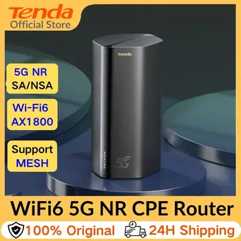 Tenda WI-FI6 5G modem 5g wifi slot karty sim CPE WiFi router 5G/4G/3G Multi-Mode 2.4 g 5 ghz WiFi oka Router AX1800 WiFi Router 6