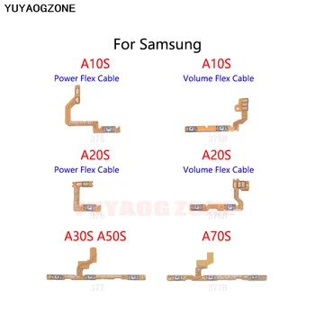 Tlačidlo Power Prepínač Hlasitosti, Mute On / Off Flex Kábel Pre Samsung Galaxy A10S A107F A20S A207F A50S A507F A70S A707F
