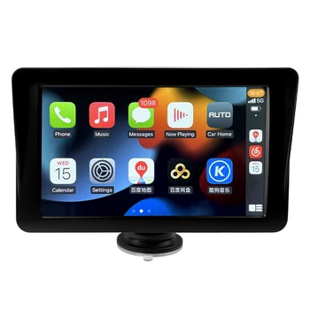Univerzálny 7 Palcový Auto Rádio Multimediálny Prehrávač Videa, Bezdrôtových Carplay Tablet Android Dotykový Displej Bluetooth MP5 A