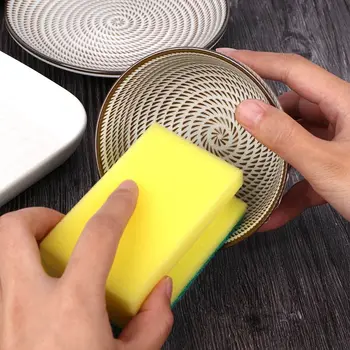 Utrite Domov Kefa Magic Hubky Čistiť Umývanie Príslušenstvo Handričku, Kuchynské Nástrojov Na Čistenie Gadget Jedlo Huba