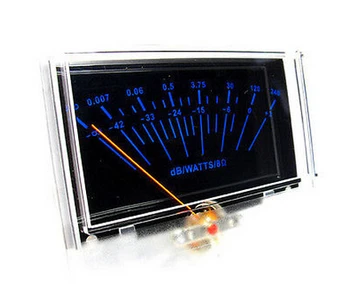 VU panel meter DB Úroveň Hlavičky Audio predzosilňovač S Back light