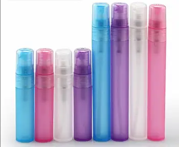Veľkoobchod 50pcs/veľa 3ml 5ml 8ml 10 ml Prázdne Priesvitnosť Plastové Spreji make-up Parfum Rozprašovač Fľašiach