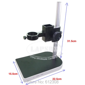 Veľké Adjsutable Hornej a dole nariadenia Stereo Digitálny Priemysel Lab Mikroskopom Objektív Stojanu Dual Krúžok Fixný Držiak 40 mm