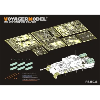 Voyager Model PE35936 fotoleptaných Basic Set WWII German Panther D w/`Stadtgas 