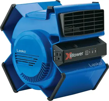 Vysoká Rýchlosť X-Dúchadlo Utility Ventilátor pre Chladenie, Vetranie, Odsávanie a Sušenie Doma, miesto a dielňu, Modrá X12905