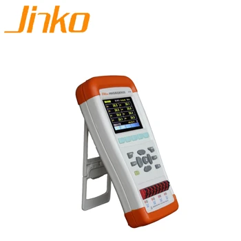 Vysoká presnosť JK808 multi kanál teplota údajov záznamník 8 kanálov ručné teplota meradla,