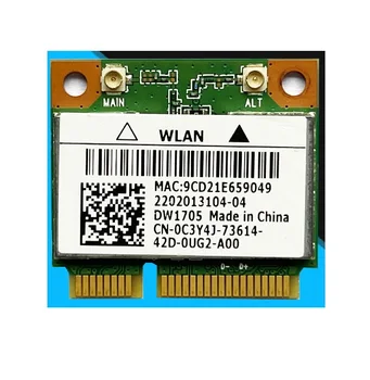 WIFI Modul Pre Atheros QCWB335 802.11 B/g/n Bluetooth 4.0 Pol PCI-E Bezdrôtovej Sieťovej Karty Pre Dell DW1705 CN-0C3Y4J