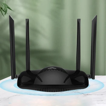 WiFi Router 4G LTE CPE prístupového bodu WiFi Router s 4 Antény 3 Porty Modem Podpora 32 Užívateľov, Plug and Play Portable Network