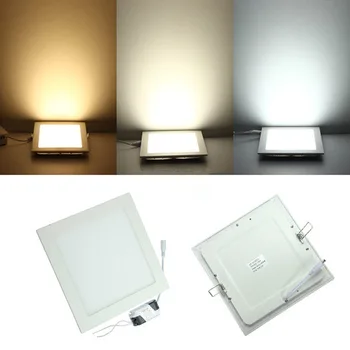 Zapustené LED Stropné svietidlo 3W-25W Teplá Biela/Prírodná Biela/Studená Biela Námestie Ultra tenký led panel svetlo AC85-265V LED Dole Svetlo