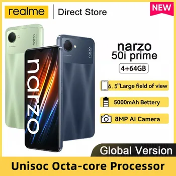 realme Narzo 50i Prime Smartphone 5000mAh Masívne Batérie 6.5