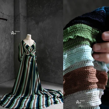 sveter textílie pletenie Tvorivé high-grade bunda oblečenie dizajnér textílie pre patchwork telas patchwork algodon